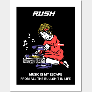 Rush Posters and Art